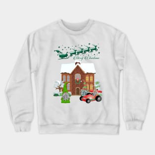 Merry Christmas Gnomes Crewneck Sweatshirt